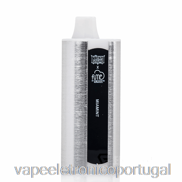 Vape Eletrônico Nicky Jam X Fume 10000 Descartável Miamint